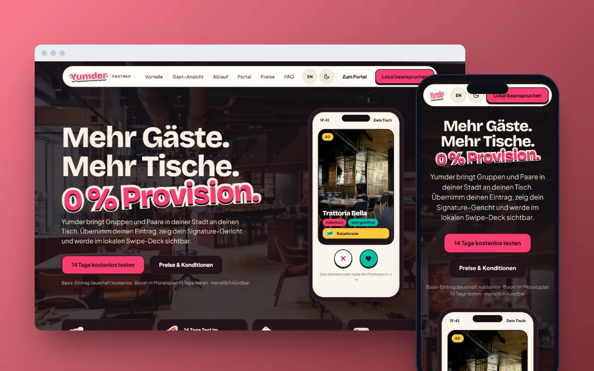 WordPress Projekt Screenshot